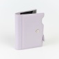 Preview: Ringbuch aus Leder WT-Format, pastell lila
