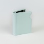 Preview: Ringbuch aus Leder WT-Format, pastell mint