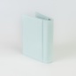 Preview: Ringbuch aus Leder WT-Format, pastell mint