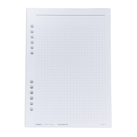 Notizpapier kariert - Aktionspaket - A5-Format