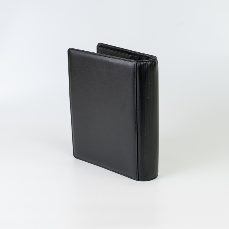 Ringbuch aus Leder A5, schwarz