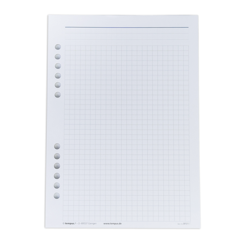 Notizpapier kariert - Aktionspaket - A5-Format